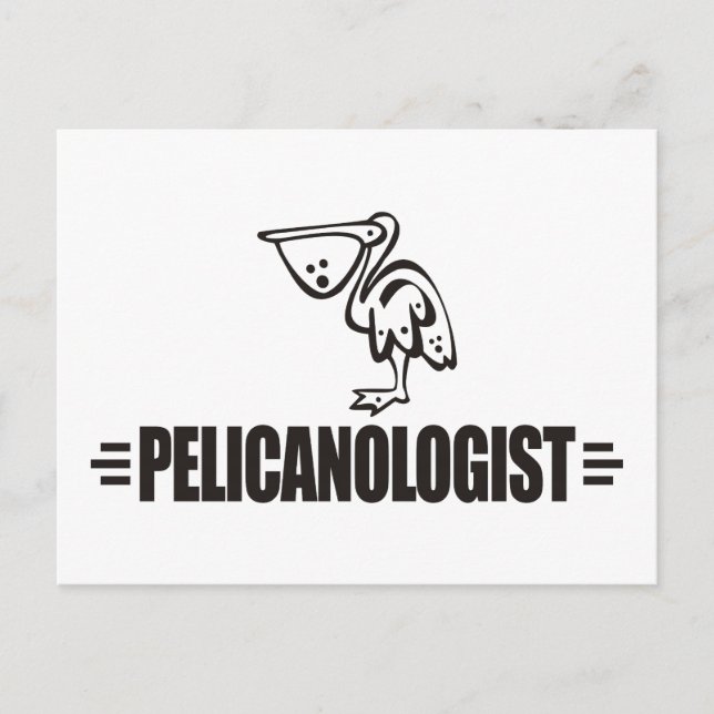 Funny Pelican Vykort (Framsida)