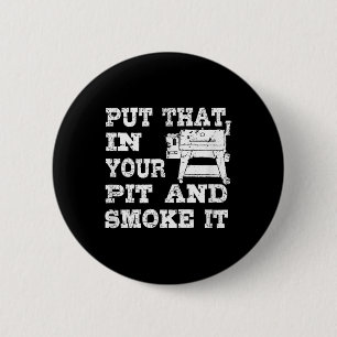 Funny Pellet Smoker Bbq Pit Gift Grill for Kött Sm Knapp