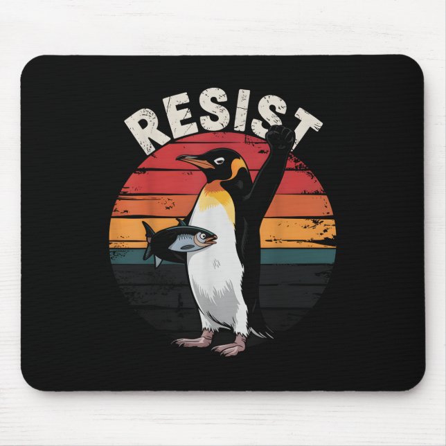 Funny Penguin protesterar mot tarifferna i Humor Musmatta (Framsidan)