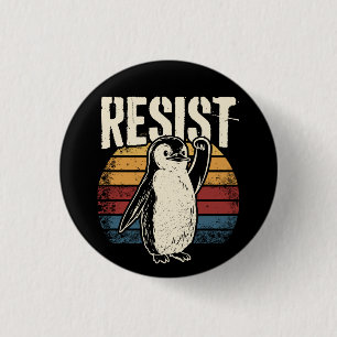 Funny Penguin ResistCoola Penguins Resistens Knapp