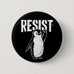 Funny Penguin ResistCoola Penguins Resistens Knapp