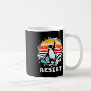 Funny Penguin Resistenguins protest mot Tari Kaffemugg