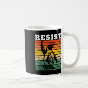 Funny Penguin Resistenguins protest mot Tari Kaffemugg