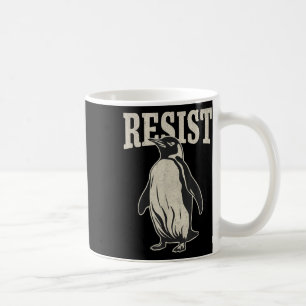 Funny Penguin Resistenguins protest mot Tari Kaffemugg