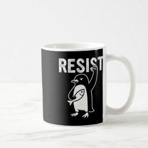 Funny Penguin Resistenguins protest mot Tari Kaffemugg