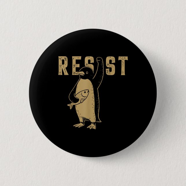 Funny Penguin Resistenguins protest mot Tari Knapp (Framsida)