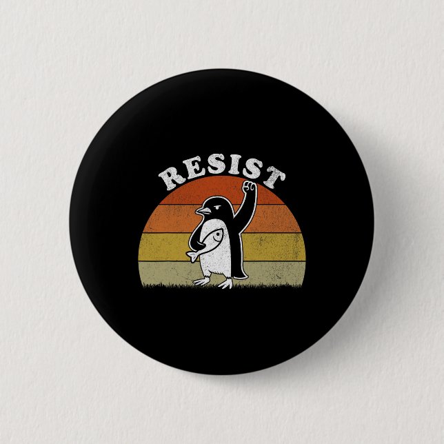 Funny Penguin Resistenguins protest mot Tari Knapp (Framsida)
