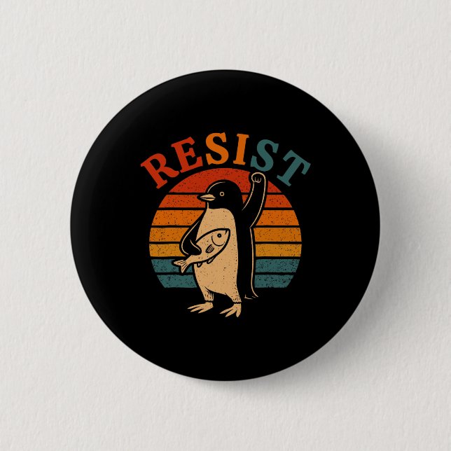 Funny Penguin Resistenguins protest mot Tari Knapp (Framsida)