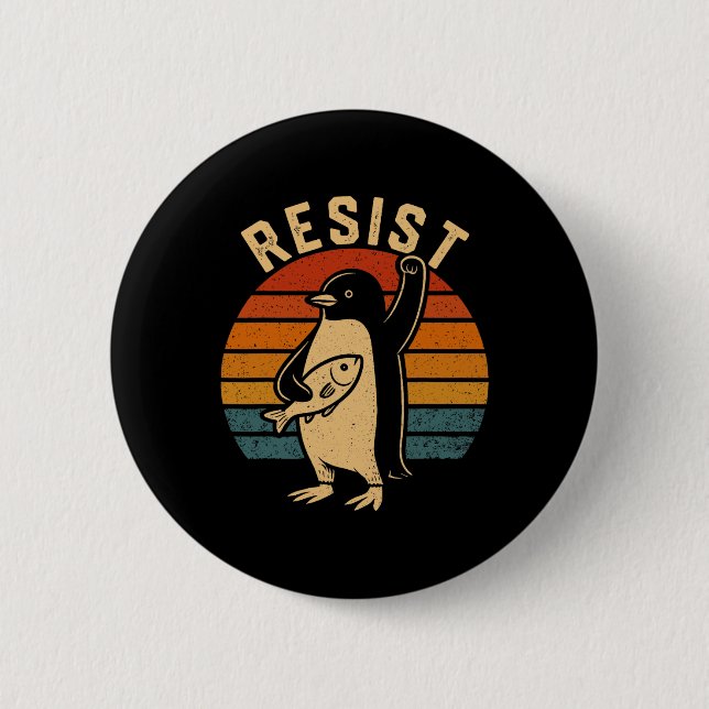 Funny Penguin Resistenguins protest mot Tari Knapp (Framsida)