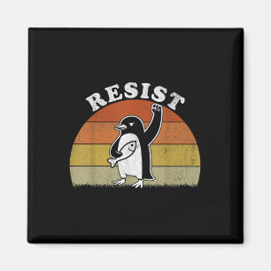 Funny Penguin Resistenguins protest mot Tari Magnet