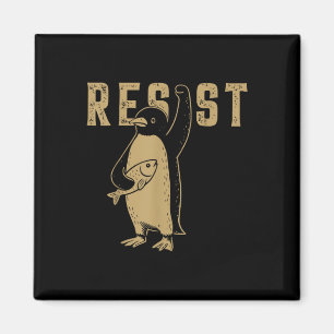 Funny Penguin Resistenguins protest mot Tari Magnet