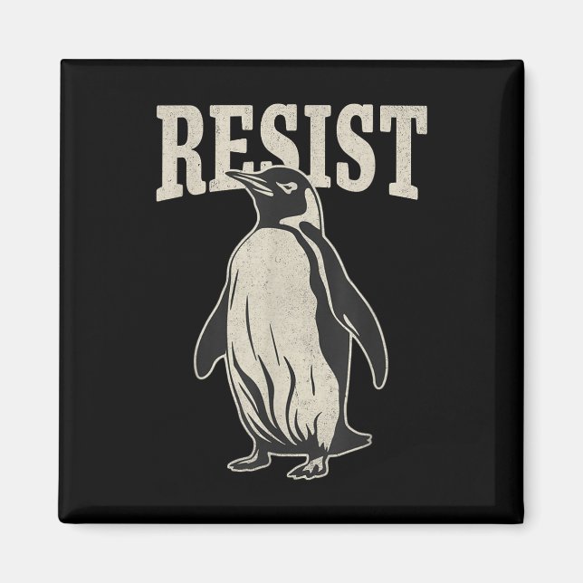 Funny Penguin Resistenguins protest mot Tari Magnet (Framsidan)