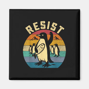Funny Penguin Resistenguins protest mot Tari Magnet