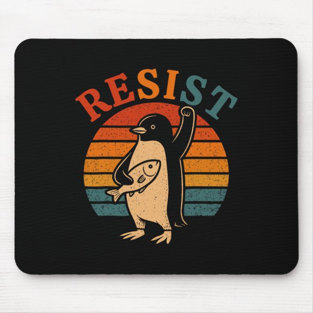 Funny Penguin Resistenguins protest mot Tari Musmatta (Framsidan)