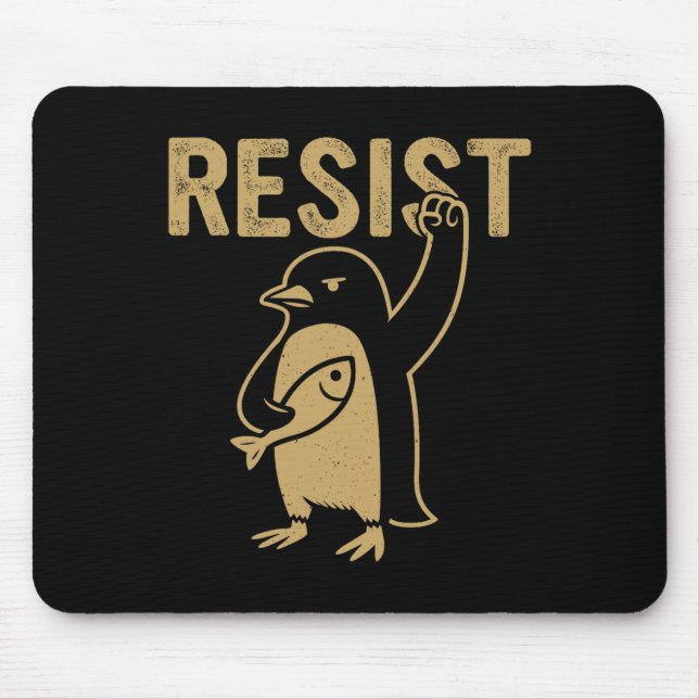 Funny Penguin Resistenguins protest mot Tari Musmatta (Framsidan)