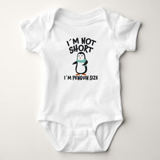 Funny Penguin Roligt Citat Little Tiny Penguins Gi T Shirt (Framsida)