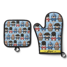 Funny Penguin Royal Guard (Personlig)