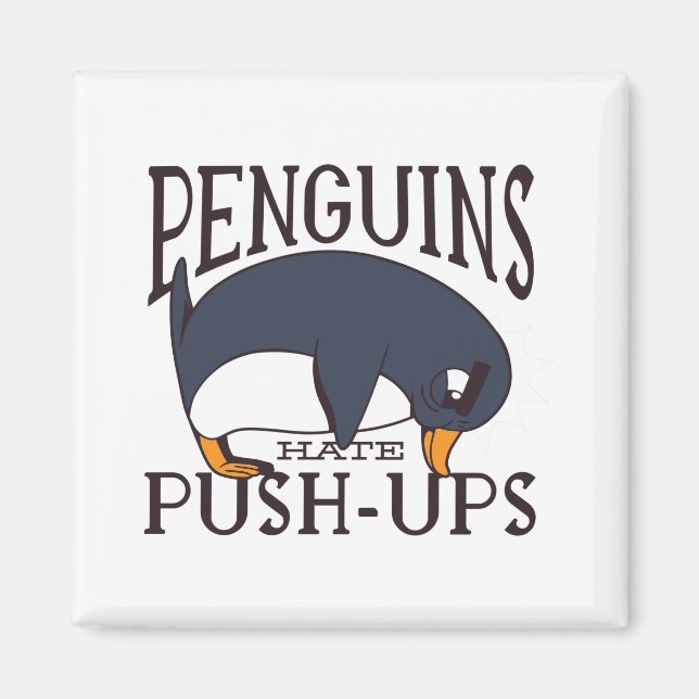 Funny Penguin Say Magnet (Framsidan)