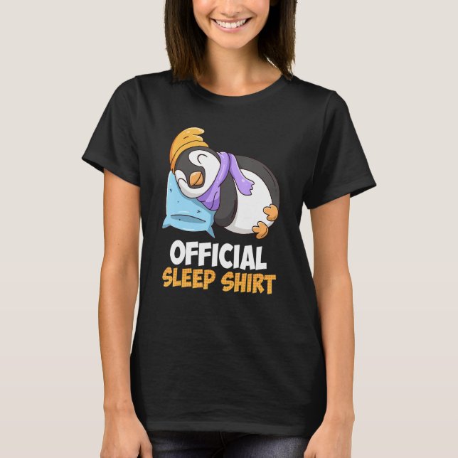 Funny Penguin-viloläge T Shirt (Framsida)