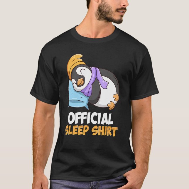 Funny Penguin-viloläge T Shirt (Framsida)