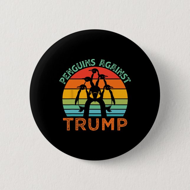 Funny Penguins against Trump Funny Trump Tariffs C Knapp (Framsida)