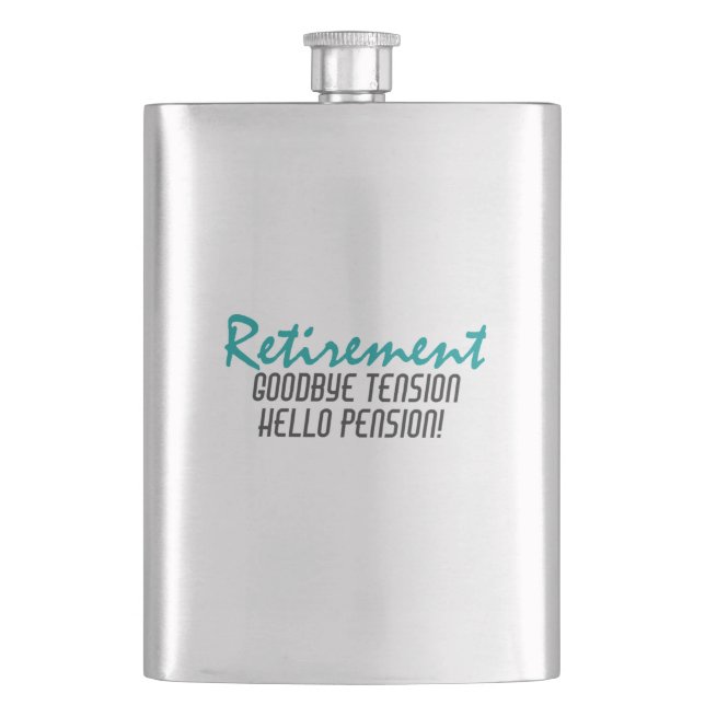 Funny Pension-citat Fickplunta (Framsidan)