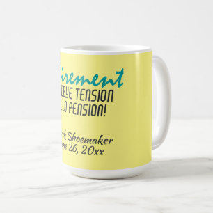 Funny Pension-citattecken Personlig Kaffemugg