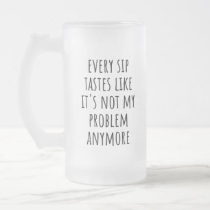 Funny Pension Coffee Mugg - "Varje sip Tastes"