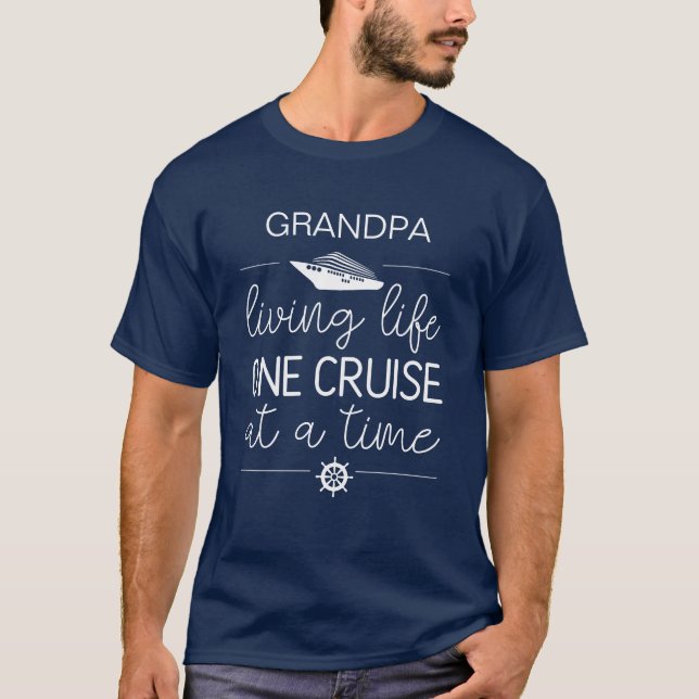 Funny Pension Cruising Quote T Shirt (Framsida)