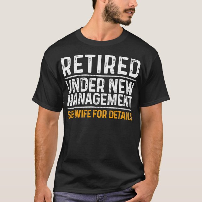 Funny Pension Design Manar Pappa Retiring Party T Shirt (Framsida)