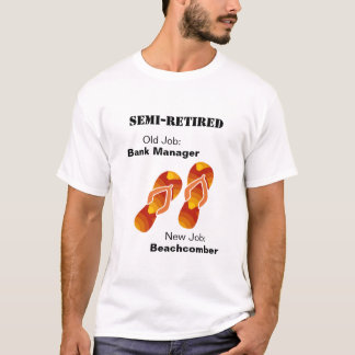 Funny Pension Flinflip flops Beachcomber Tee Shirt