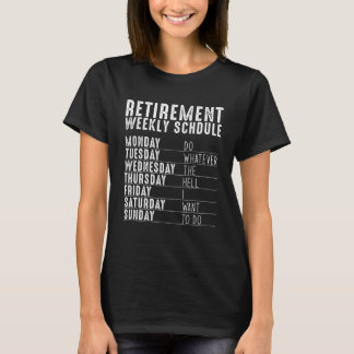 Funny Pension Gift För manar Women Coola Retrött R T Shirt
