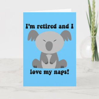 Funny pension humor kort