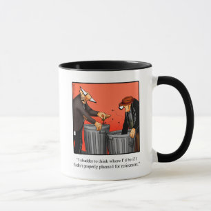 Funny Pension Humor Mugg Gift