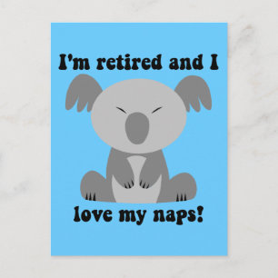 Funny pension humor vykort