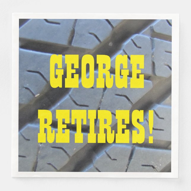 Funny Pension Party Napkins Pappersservett (Framsida)