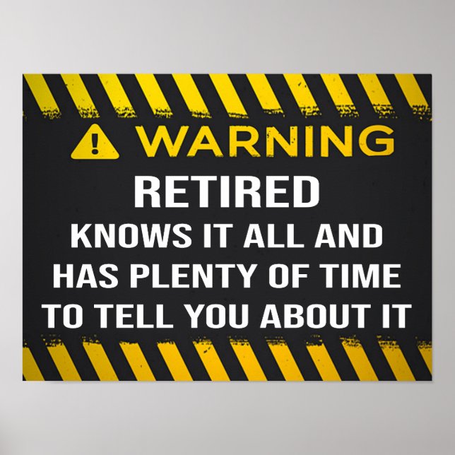 Funny Pension Poster (Framsidan)