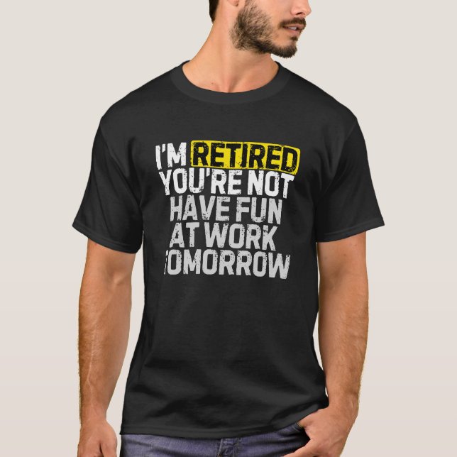 Funny Pension T Shirt (Framsida)