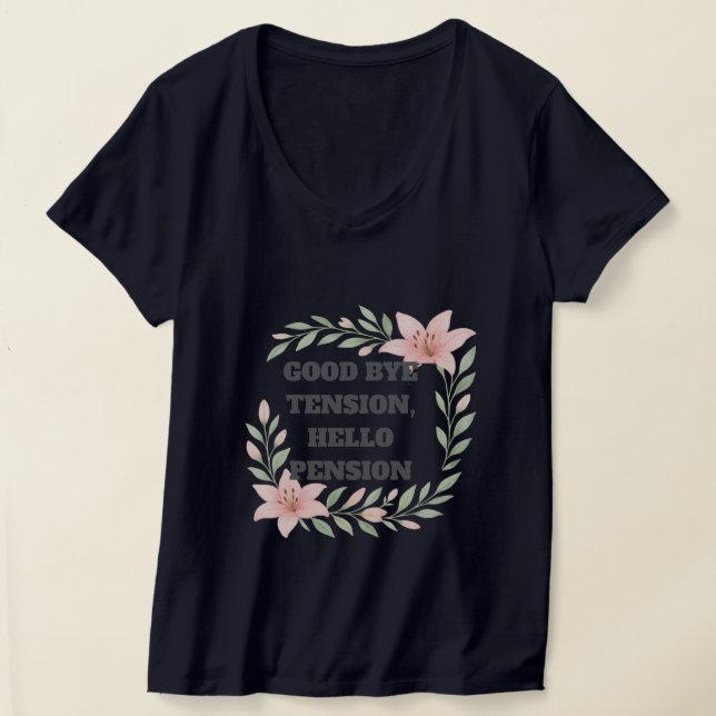 "Funny Pension T-Shirt (Laydown)