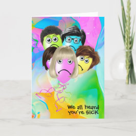 Funny People Balloons kommer bra Kort
