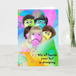 Funny People Balloons kommer bra Kort