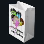 Funny People Birthday Balloons<br><div class="desc">Bubblor med människors leenden,  ögonbollar och hår på vit bakgrund för födelsedagar. Bakgrunden till färg kan ändras. Text kan redigeras.</div>