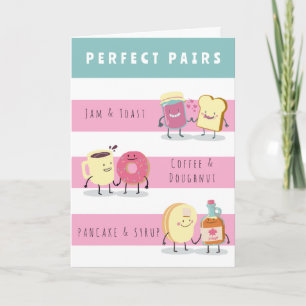 FUNNY PERFEKT PAIR-ÅRSARKORT KORT