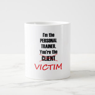 Funny Personal Trainer Coffee Mugg Jumbo Mugg