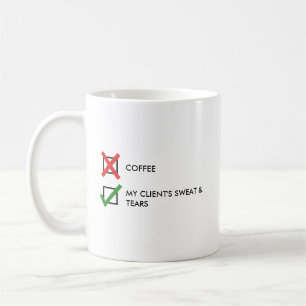 Funny Personal Trainer Humor Kaffemugg