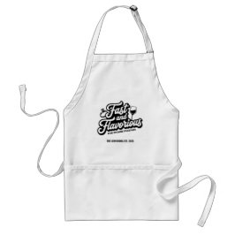 Funny Personalized Couple's Apron Förkläde