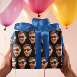 Funny Personlig Ansikte Photo Presentpapper