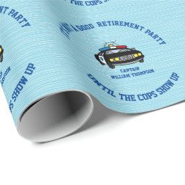 Funny Personlig Cop Pension Presentpapper