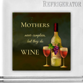 Funny Personlig Fine Art Vin Magnet
