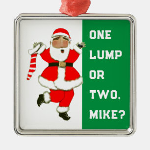 Funny Personlig Helgdag Gift Julgransprydnad Metall